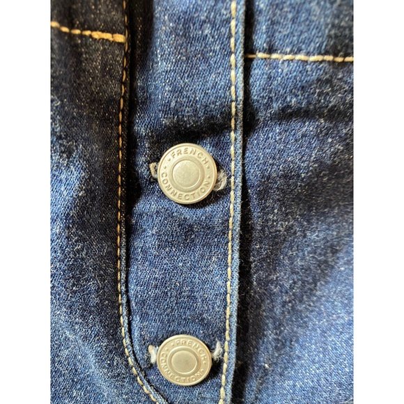 French Connection Mid Rise Boot Cut Denim Pants - Picture 5 of 8